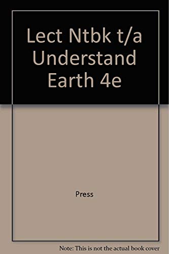 Imagen de archivo de Lecture Notebook: for Understanding Earth, Fourth Edition a la venta por Bookmans