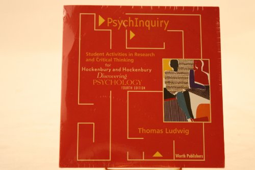 Focus on Research: Psychinquiry for Discovering Psychology (9780716760658) by Ludwig, Thomas