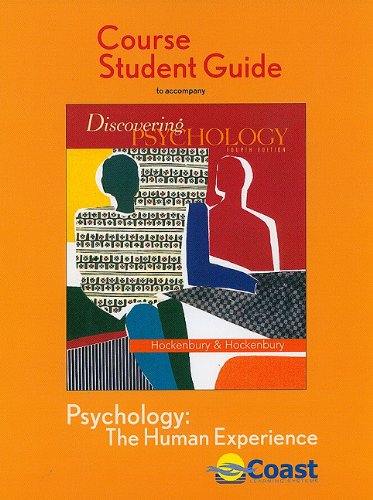 Psychology: The Human Experience: to Accompany Discovering Psychology 4th Ed. (9780716761143) by Hockenbury, Don H.; Hockenbury, Sandra E.