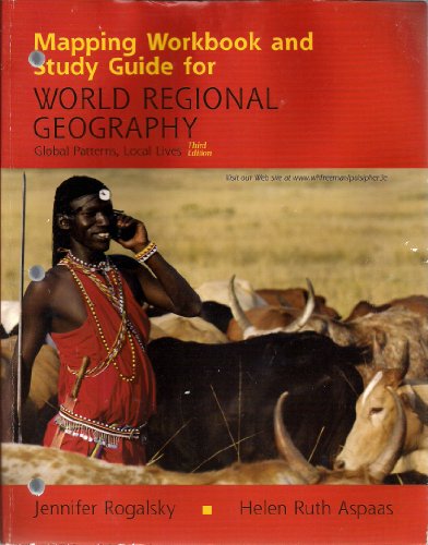 Stock image for World Regional Geography Mapping Workbook and Study Guide for sale by ThriftBooks-Atlanta
