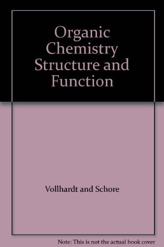 Stock image for Organic Chemistry Structure and Function for sale by HPB-Red