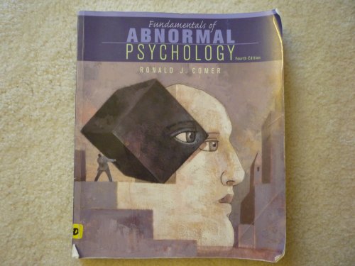 Fundamentals of Abnormal Psychology, Student Activity CD-ROM & Scientific American Reader to accompany Comer (9780716762911) by Comer, Ronald J.