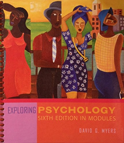 Imagen de archivo de Modular Exploring Psychology a la venta por Better World Books