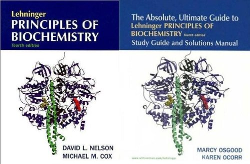 Lehninger Principles of Biochemistry 4e & Absolute, Ultimate Guide & Lecture Ntb (9780716764120) by Nelson, David L.; Cox, Michael M.; Osgood, Marcy; Ocorr, Karen