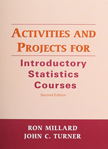 Imagen de archivo de Activities and Projects for Introductory Statistics Courses a la venta por ShowMe D Books