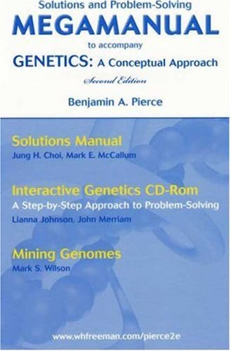 Beispielbild fr Genetics : A Conceptual Approach zum Verkauf von Better World Books