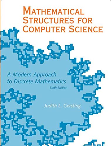 9780716768647: Mathematical Structures for Computer Science