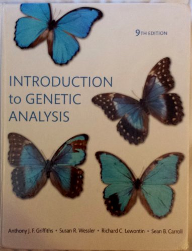 Beispielbild fr Introduction to Genetic Analysis zum Verkauf von Reuseabook