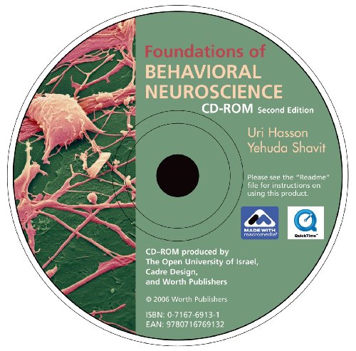 Student CD-ROM for Foundations of Behavioral Neuroscience (9780716769132) by Shavit, Yehuda; Hasson, Uri