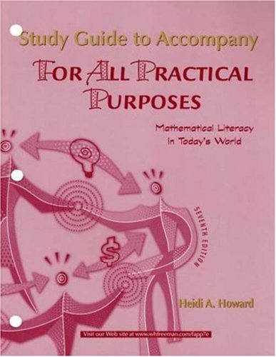 For All Practical Purposes Student's Study Guide (9780716769460) by COMAP