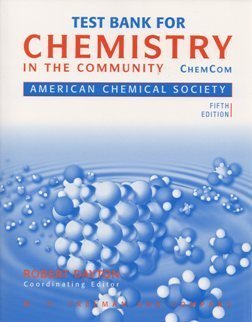 

In the Community Chemistry Test Bank