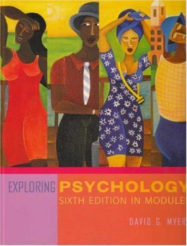 Stock image for Exploring Psychology: In Modules for sale by Hippo Books