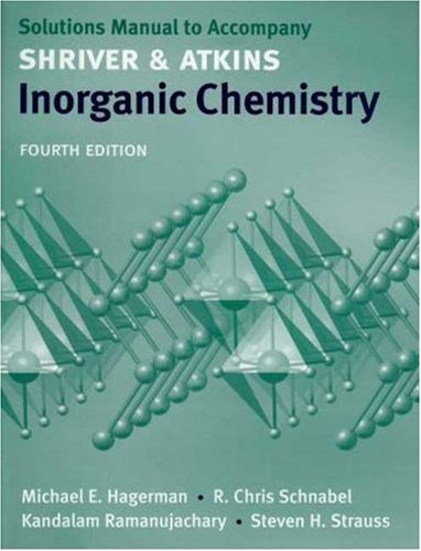 9780716770534: Inorganic Chemistry: Solutions Manual