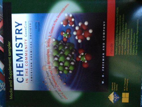 Imagen de archivo de Chemistry in the Community Fifth Edition Media and Supplement Sampler (Chemistry in the Community ChemCom) a la venta por Wonder Book