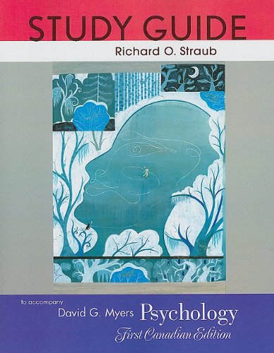 9780716771548: Psychology: First Canadian Edition Study Guide