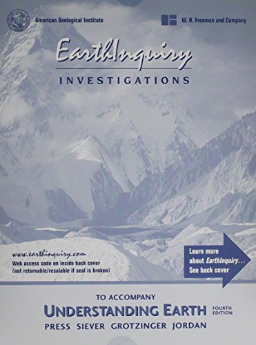 9780716773368: Earth Investigation Book and Under Earth