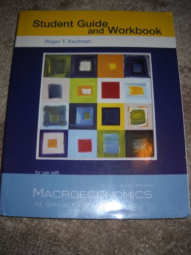 Imagen de archivo de Macroeconomics Study Guide and Workbook a la venta por Revaluation Books