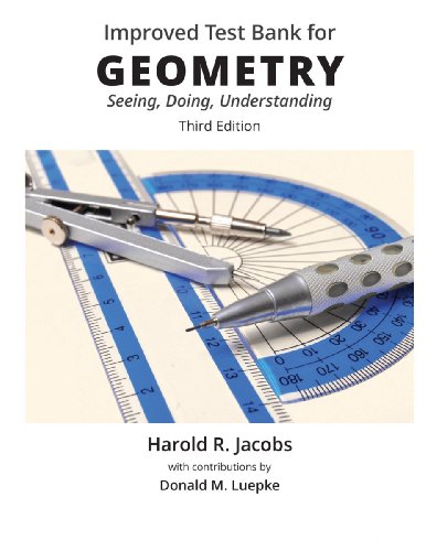 Stock image for Improved Test Bank for Geometry: Seeing, Doing, Understanding for sale by HPB-Red