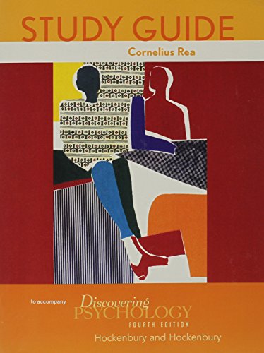 Imagen de archivo de Discovering Psychology Fourth Edition Study Guide a la venta por ThriftBooks-Atlanta