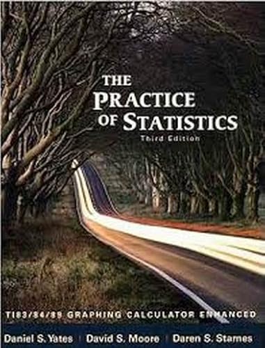 9780716777083: Test Bank for the Practice of Statistics - Third Edition - TI 83 / 84 / 89 Graphing Calculator Enhanced by Larry Peterson (2007) Paperback