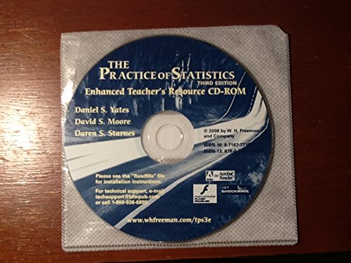 9780716777137: The Practice of Statistics 3rd Edition Enhanced Teacher's Resource CD-ROM