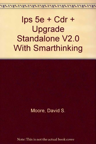 Introduction to the Practice of Statistics w/CD & UpGrade Study Pack 2.0 (including SmarThinking) (9780716778677) by Moore, David S.; Smarthinking; Fligner, Michael A.; Dawson, Linda Getch; Neal, David K.; Evans, Michael J.; Sorensen, Linda; McCabe, George P.