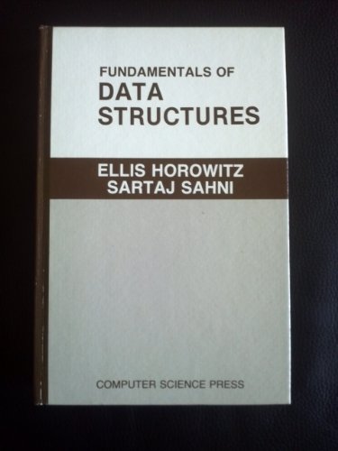 9780716780427: Fundamentals of Data Structures