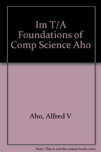 9780716782568: Foundations of Computer Science