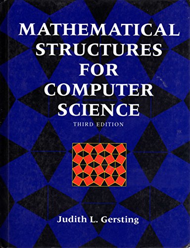 9780716782599: Mathematical Structures for Computer Science