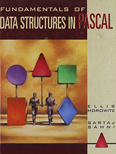 Beispielbild fr Fundamentals of Data Structures in Pascal zum Verkauf von Wonder Book