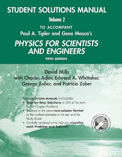9780716783343: Student Solution Manual to 5r.e. (v. 2 & 3) (Physics for Scientists and Engineers)