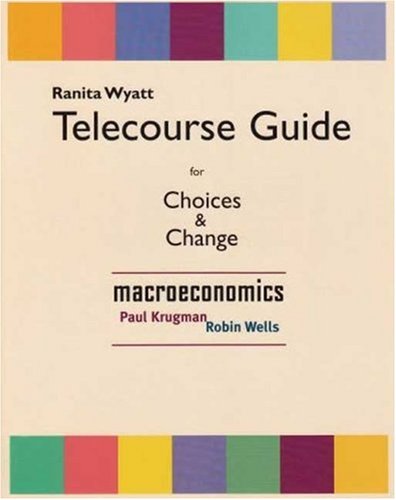 Imagen de archivo de Telecourse Study Guide for Choices and Change: Macroeconomics a la venta por HPB-Red