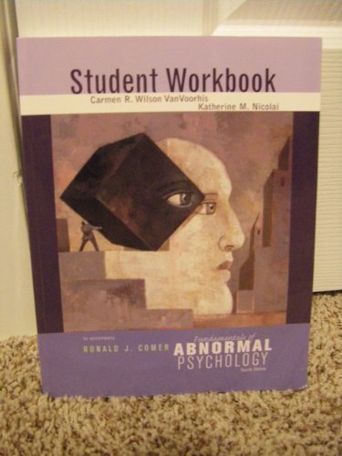 9780716786962: Fundamentals of Abnormal Psychology Student Workbook