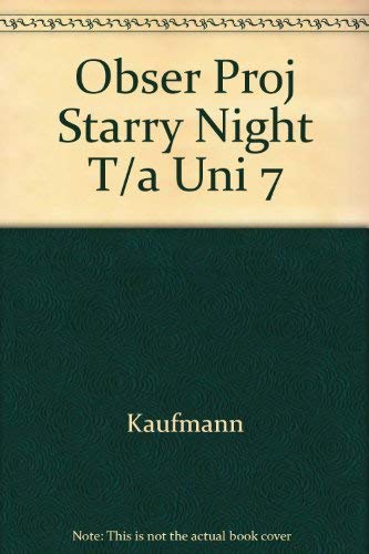 Universe Observing Projects: using Starry Night Backyard (9780716786986) by Wilson, William J. F.; Clark, T. Alan; Bergman, Marcel