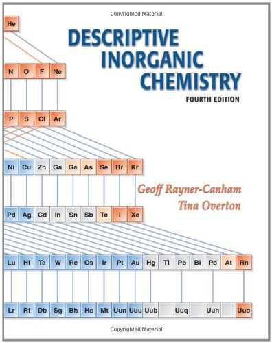 Beispielbild fr Descriptive Inorganic Chemistry zum Verkauf von ThriftBooks-Atlanta