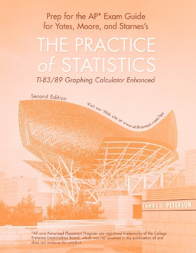 Imagen de archivo de The Practice of Statistics Prep for the AP Exam Supplement (Prep for the AP Exam Guide) a la venta por The Book Cellar, LLC