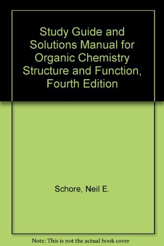 9780716797593: Study Guide And Solutions Manual for Organic Chemistry, 4e