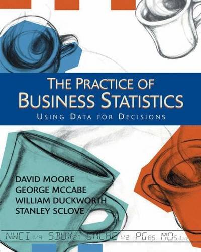 

The Practice of Business Statistics: Using Data for Decisions