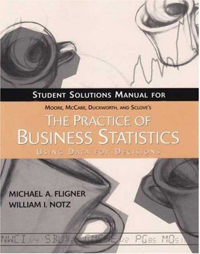Imagen de archivo de The Practice of Business Statistics a la venta por Better World Books: West