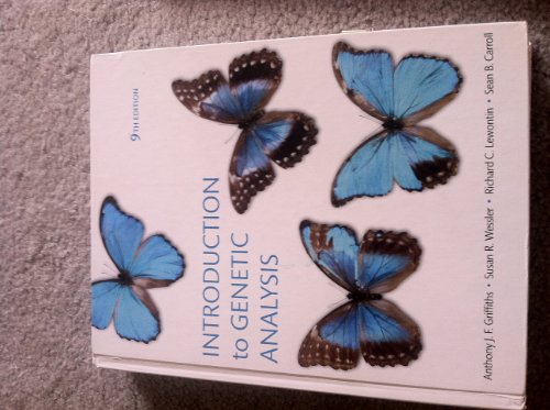 Beispielbild fr Introduction to Genetic Analysis (Ninth Edition) zum Verkauf von Anybook.com