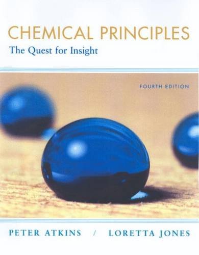 9780716799030: Chemical Principles: The Quest for Insight