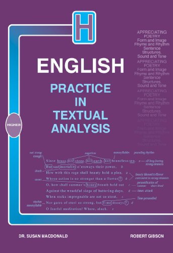 Beispielbild fr Practice in Textual Analysis Higher English zum Verkauf von WorldofBooks