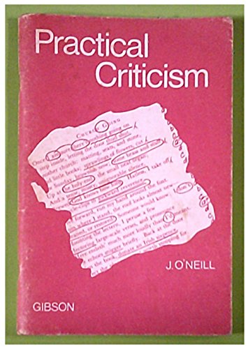 Imagen de archivo de Practical Criticism a la venta por Anybook.com