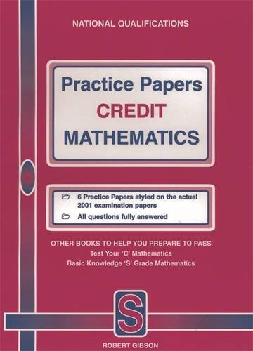 Imagen de archivo de Practice Papers Credit Mathematics a la venta por WorldofBooks