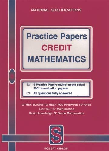 Stock image for Practice Papers Credit Mathematics for sale by WorldofBooks