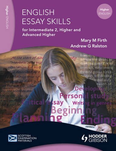 Beispielbild fr English Essay Skills for Intermediate 2, Higher and Advanced (SEM) zum Verkauf von AwesomeBooks