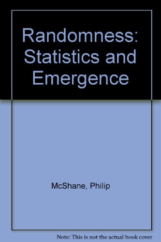 Imagen de archivo de Randomness Statistics and Emergence a la venta por Zubal-Books, Since 1961