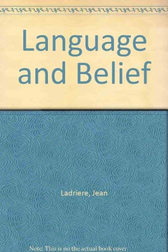 Imagen de archivo de Language and Belief a la venta por Anybook.com