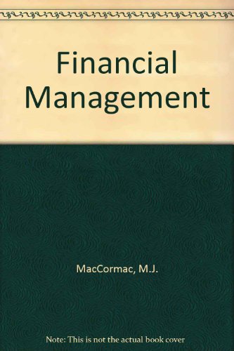 Imagen de archivo de Financial Management a la venta por Kennys Bookstore