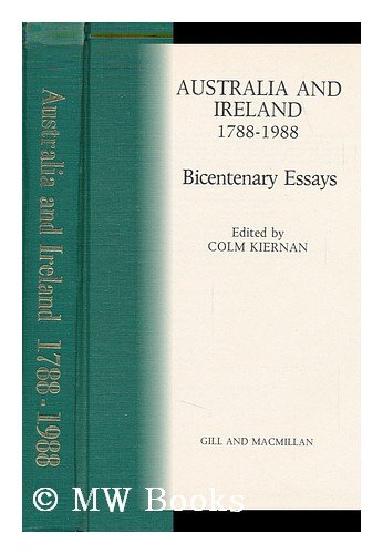 Beispielbild fr Australia and Ireland: Bicentenary Essays, 1788-1988 zum Verkauf von Kennys Bookstore